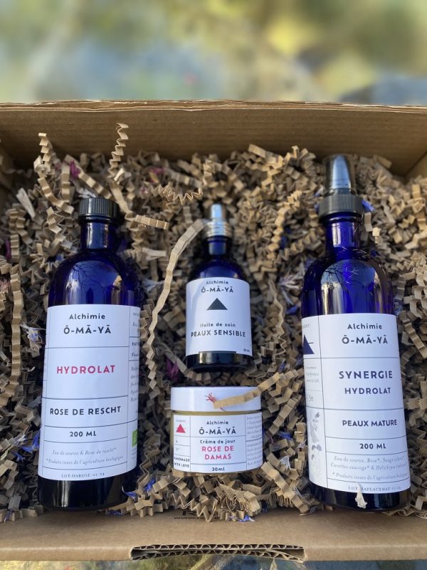 Coffret Routine à la rose