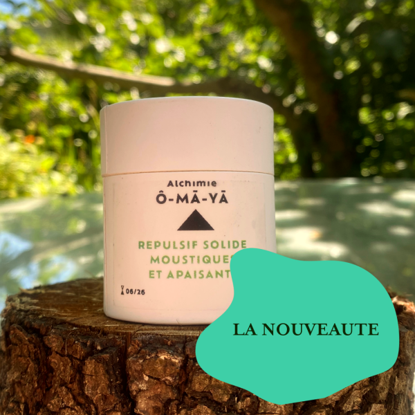 Le répulsif & apaisant anti-moustique en version solide